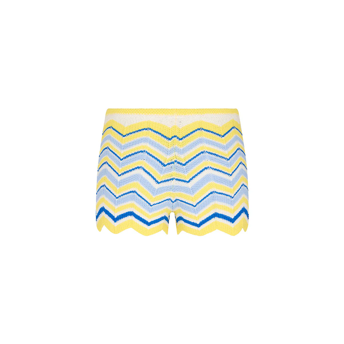 Chevron Knit Micro Short - Lemon Daze - Image 6