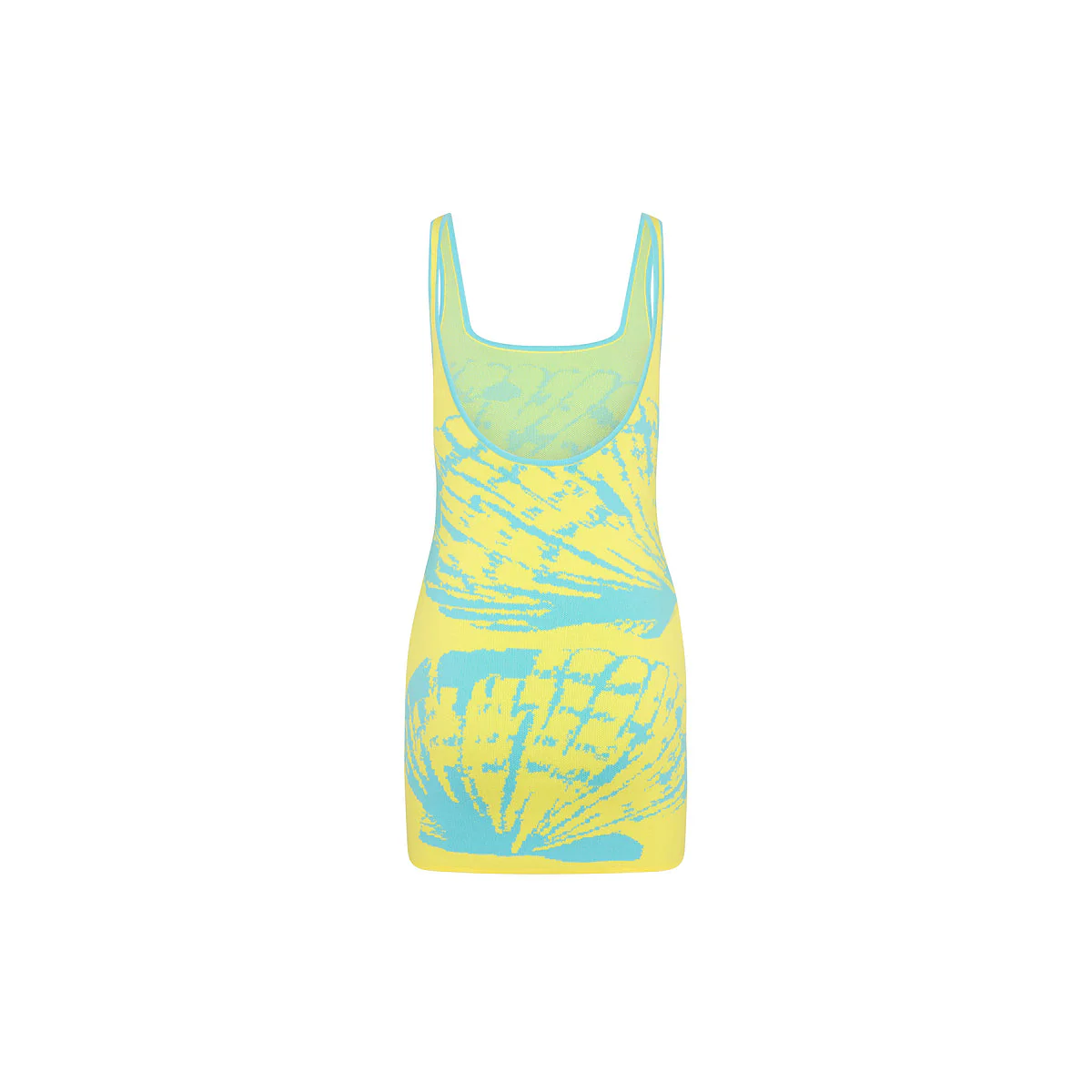 Knit Mini Dress - Sunshell - Image 6