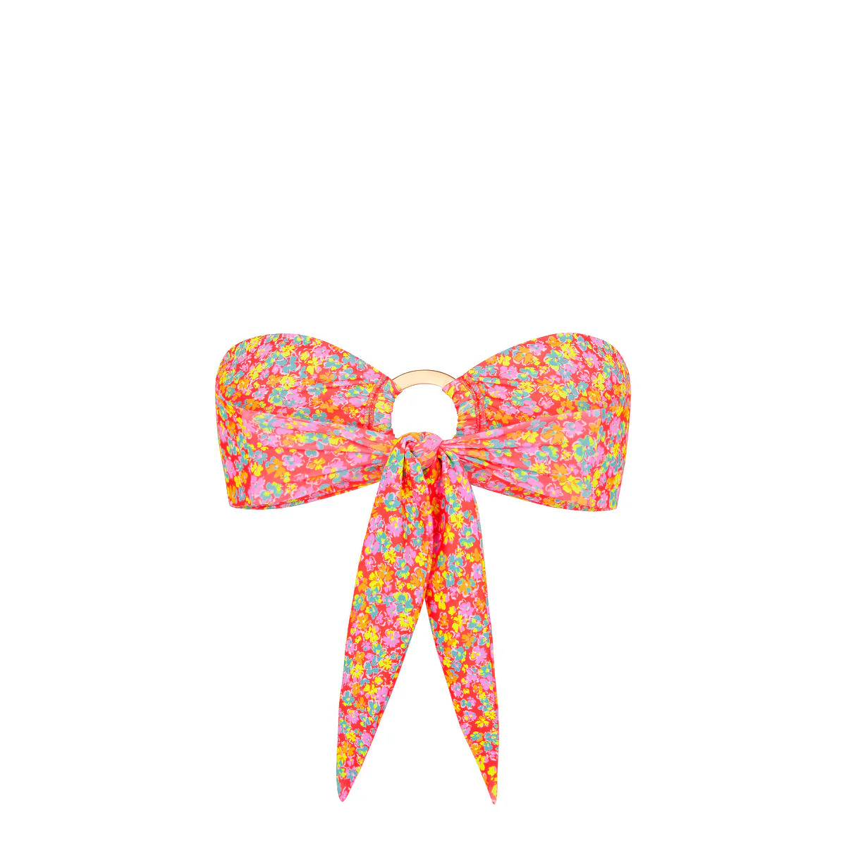 Strapless Bandeau Bikini Top - Bubble Pop - Image 9