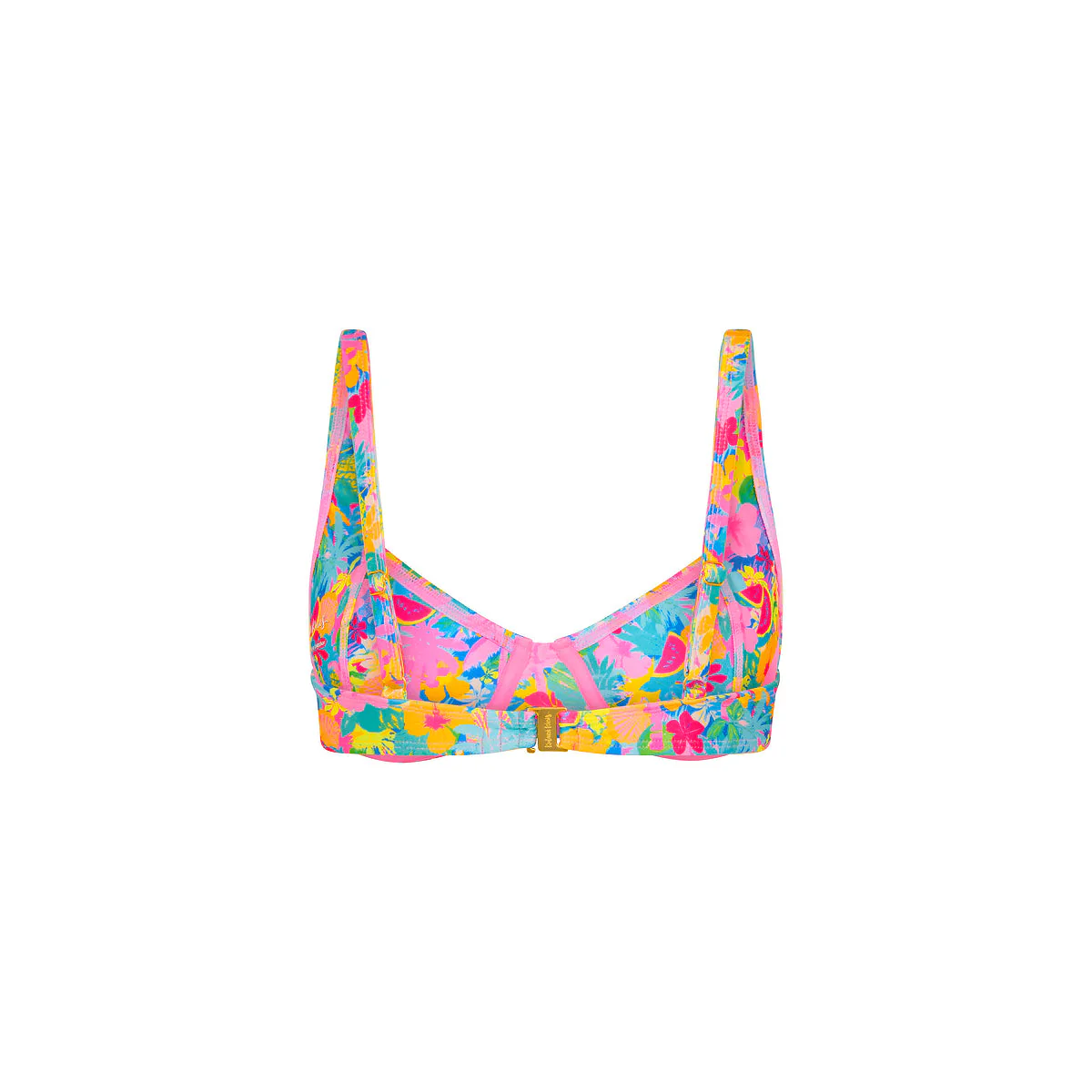 Underwire Bralette Bikini Top - Pretty Paradise - Image 9